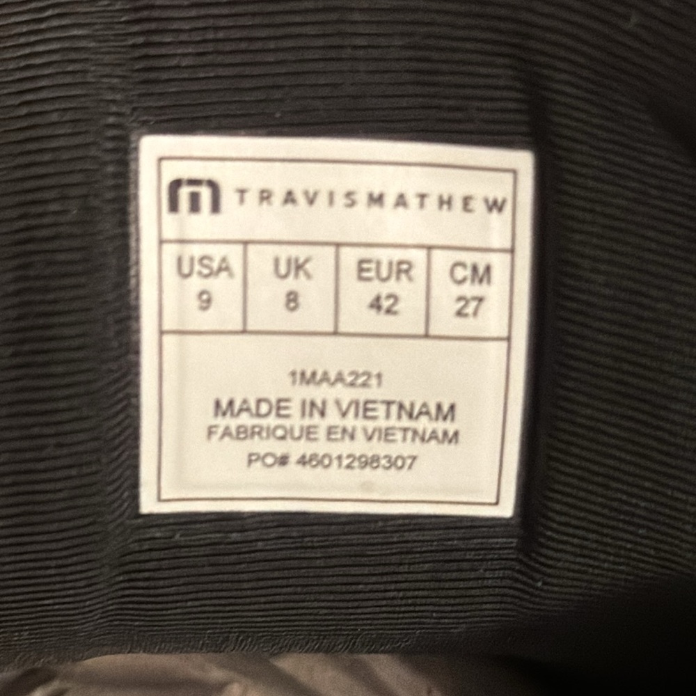 Travis Mathew Shoes - Picture 6 of 7